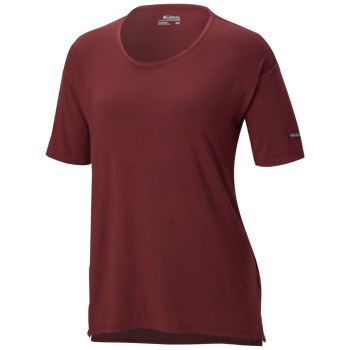 Columbia Fairview II Short Sleeve, Camiseta Grises Para Mujer | 948036-GSX